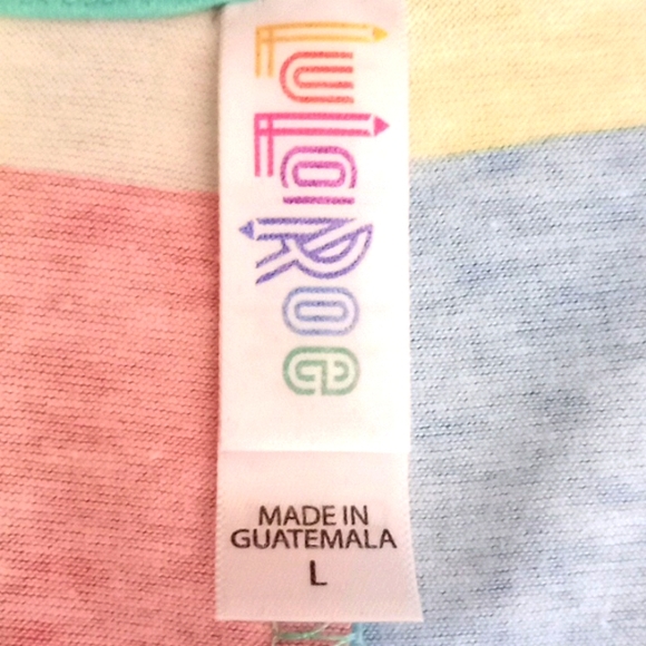 LLR Abstract Printed Perfect T Top-#0599 - Picture 14 of 14